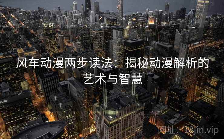 风车动漫两步读法：揭秘动漫解析的艺术与智慧