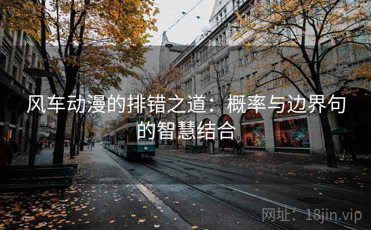 风车动漫的排错之道：概率与边界句的智慧结合
